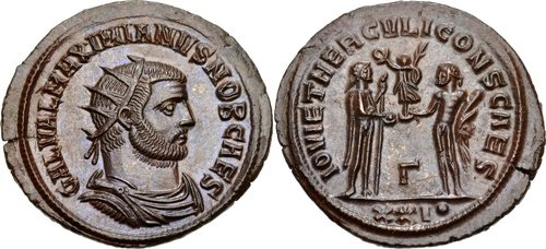 galerius roman coin antoninianus